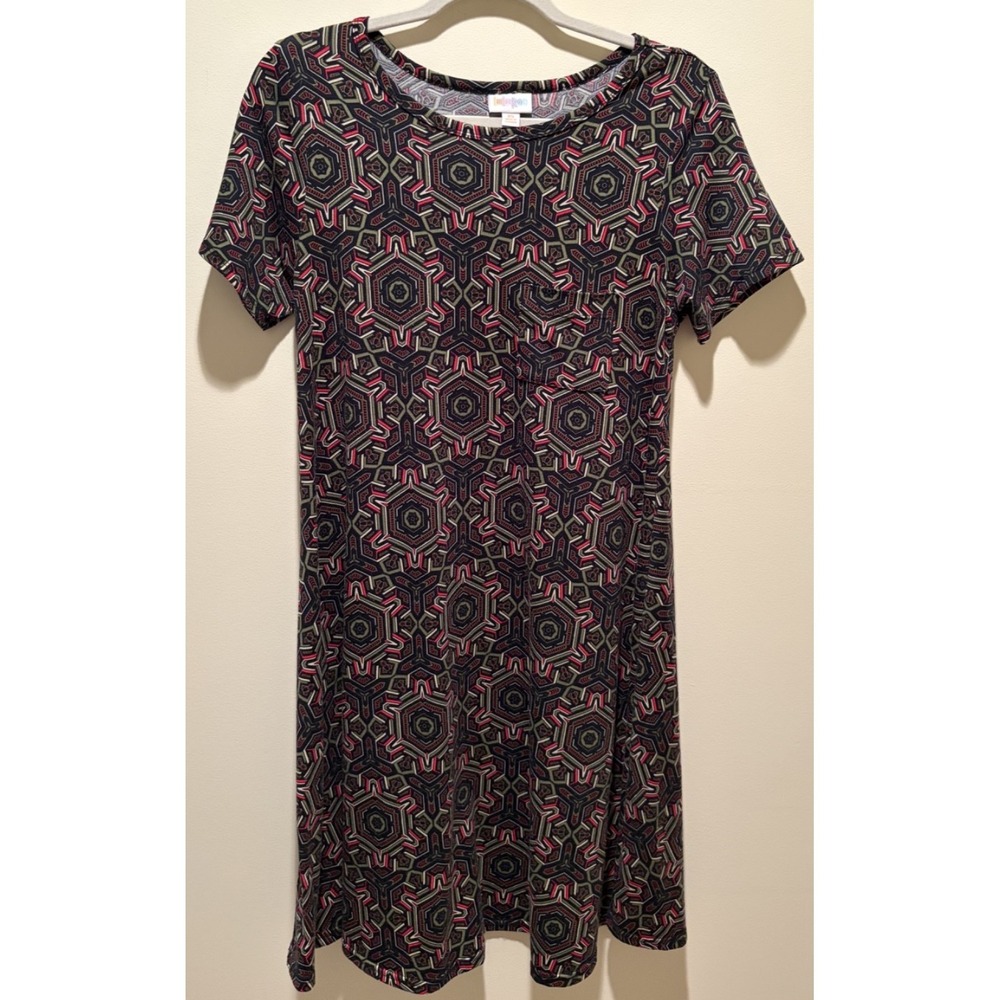 LulaRoe XS Geometric Pattern dress